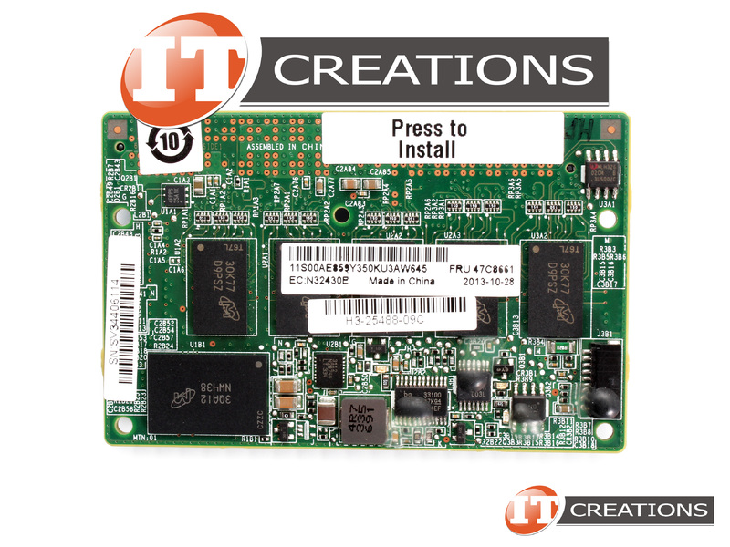 00AE859 IBM 1GB FLASH / RAID 5 UPGRADE FOR LENOVO SYSTEM X3550 M5