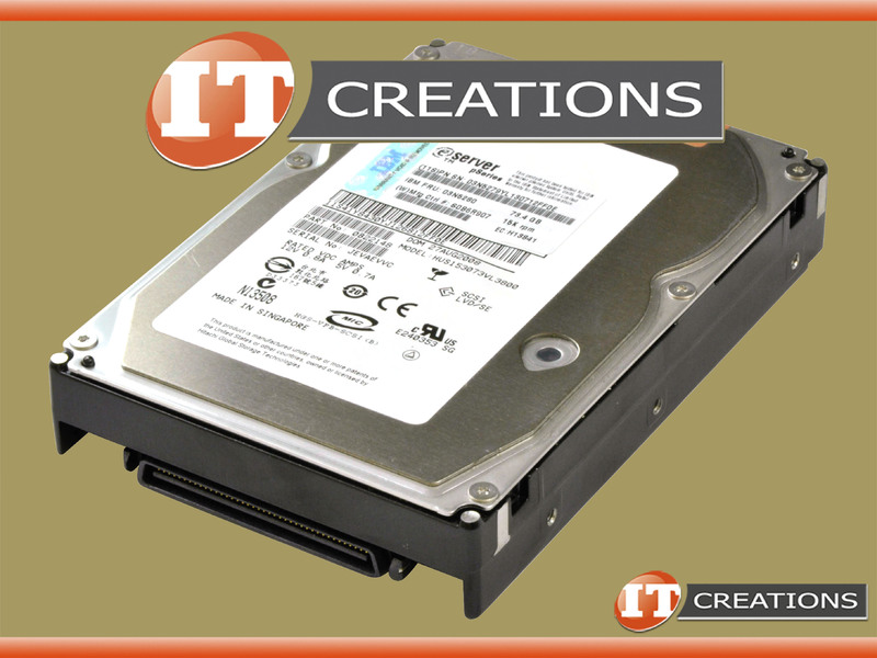 03N5279 IBM / HITACHI GLOBAL 73GB 15K RPM SCSI 80 PIN 3.5 INCH LARGE