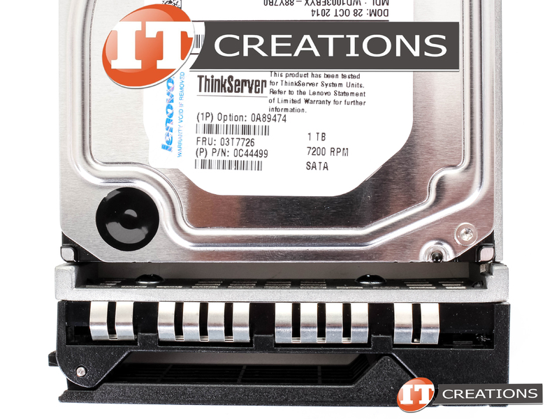 03T7726 - Refurbished - LENOVO / WESTERN DIGITAL 1TB 7.2K RPM SATA III ...