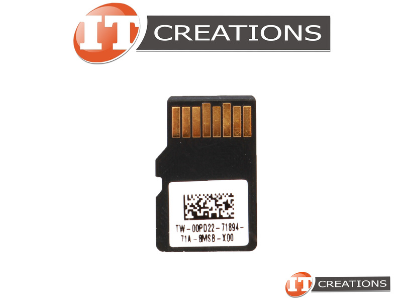 0PD22 DELL 32GB C10 U3 SDHC MICRO SD CARD CLASS 10 UHS3 SECURE