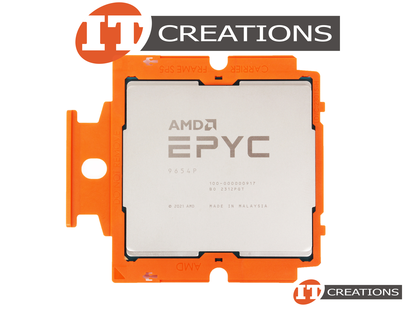 100000000917 New AMD EPYC 96 CORE PROCESSOR 9654P 2.4GHZ BASE / 3