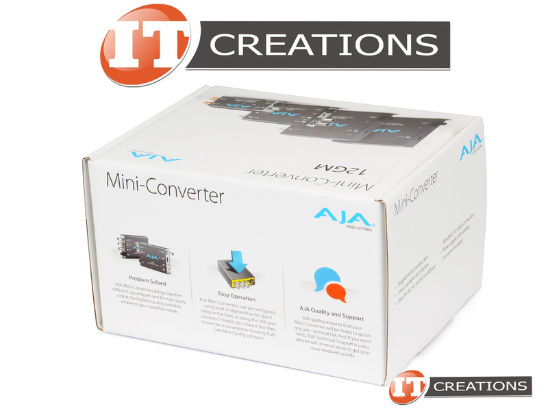 12GMR0NEW New AJA VIDEO SYSTEMS 12GSDI TO / FROM SDI MUXER