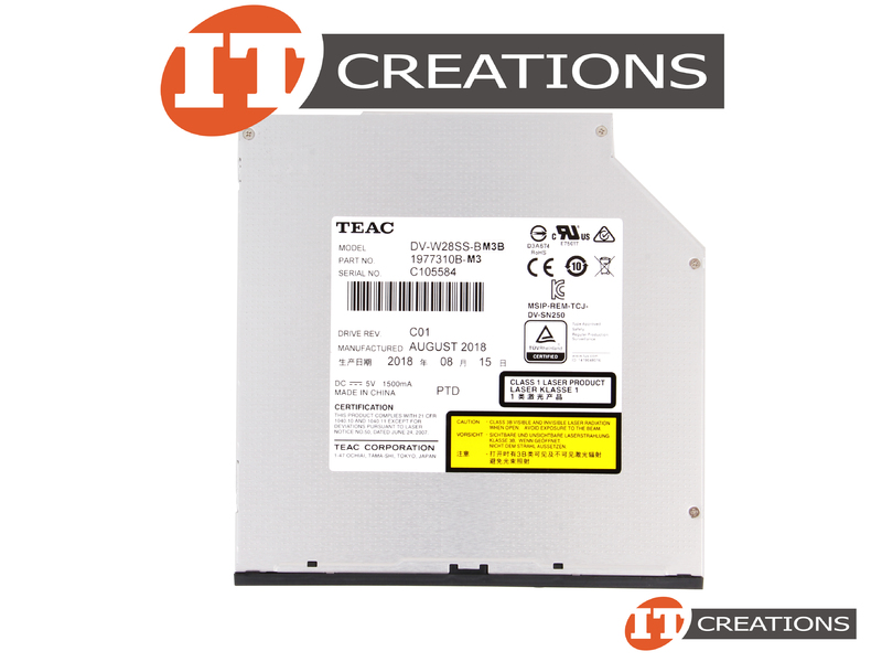 1977310BM3 TEAC OPTICAL DRIVE DVD+RW SLOT LOADING SLIMLINE SLOTIN