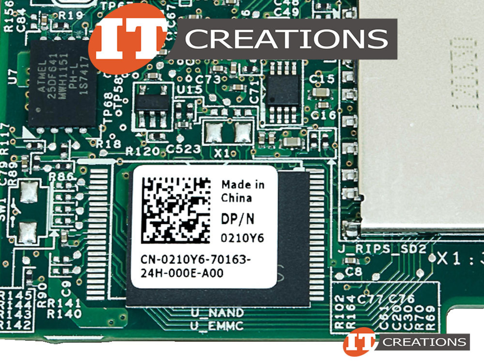 210Y6 DELL INTERNAL MEDIA CARD READER DUAL SD CARD SLOT AND USB