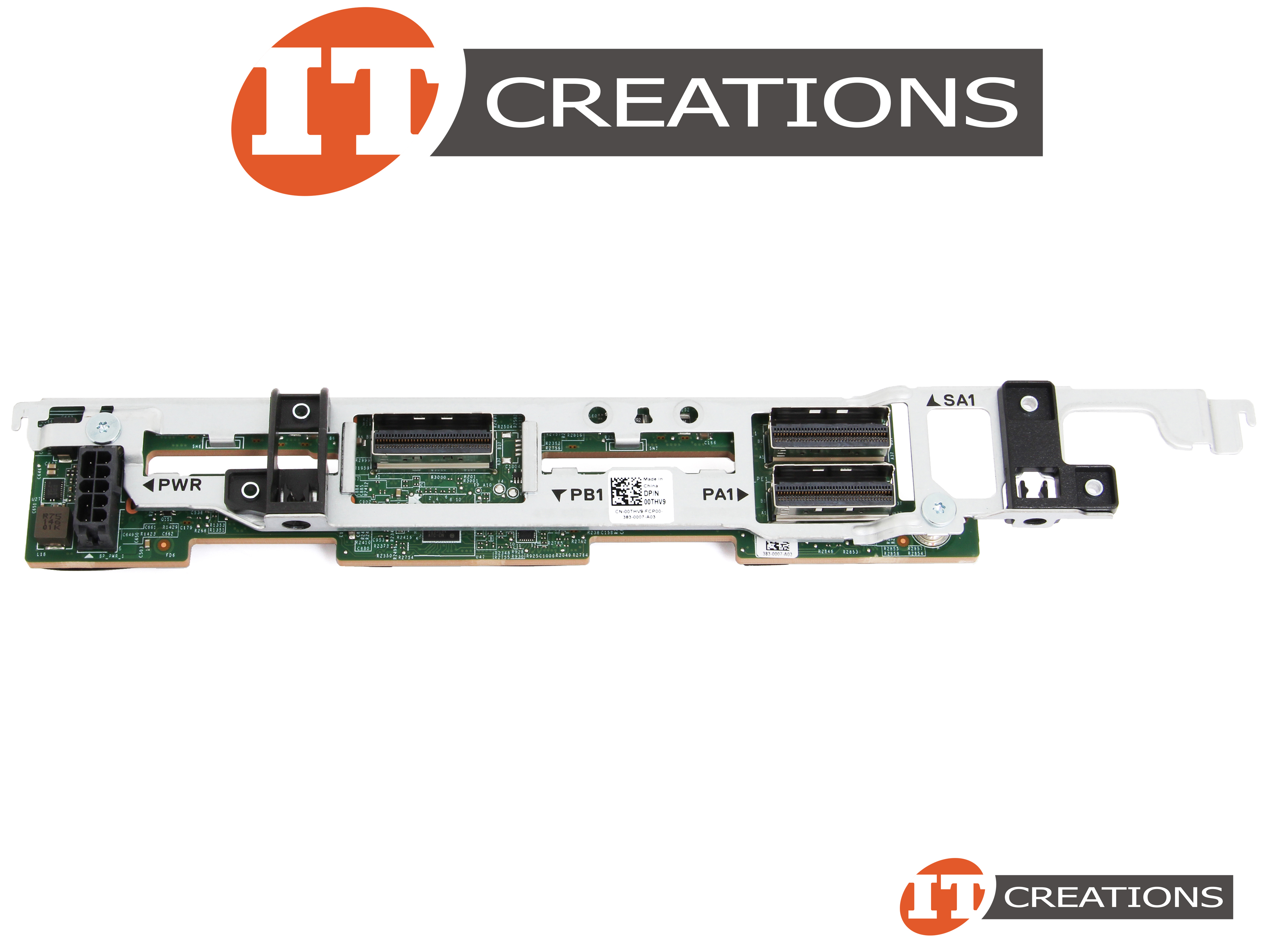 22NTC DELL UNIVERSAL PCIE NVME HARD DRIVE BACKPLANE 2.5 INCH SFF 4 BAY ...