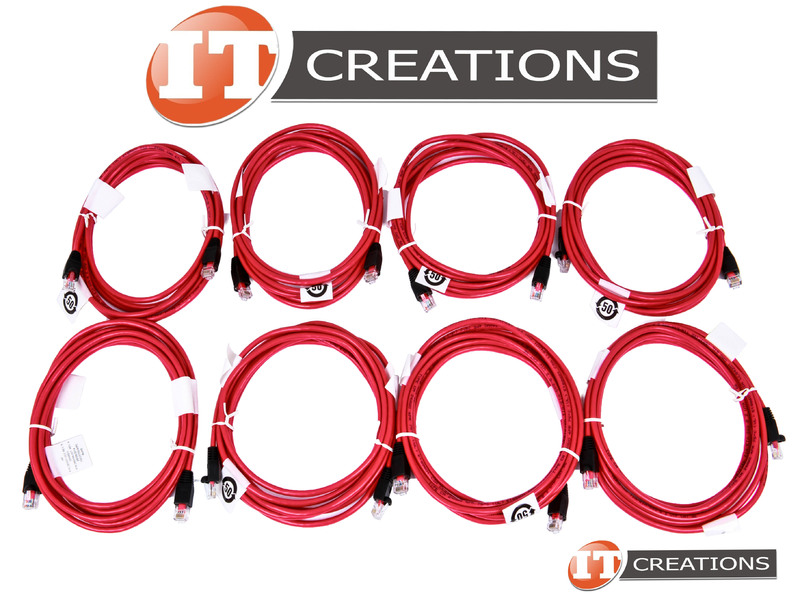 263474-B23 HP Category 5 Rj45 3.7m Cable KIT Assembly ( 8 ) Eight Cat5 ...