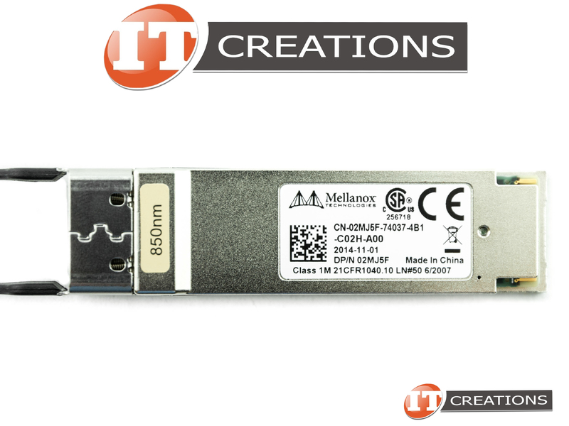 2MJ5F DELL / MELLANOX 40GBE 850NM QSFP+ TRANSCEIVER 10GBASE