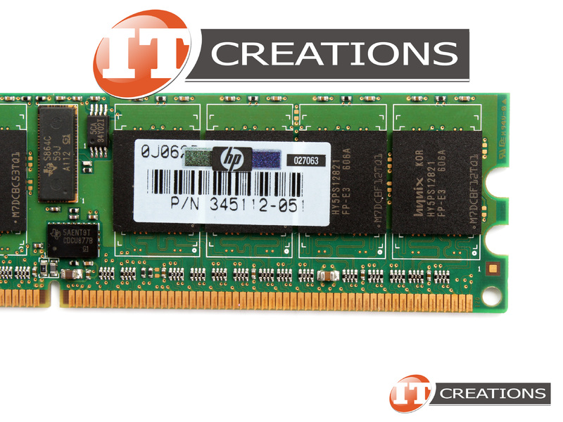 Module RAM Hynix 512MB DDR2-400 PC2-4200E ECC Registered - 240 Broches, Testé Fonctionnel