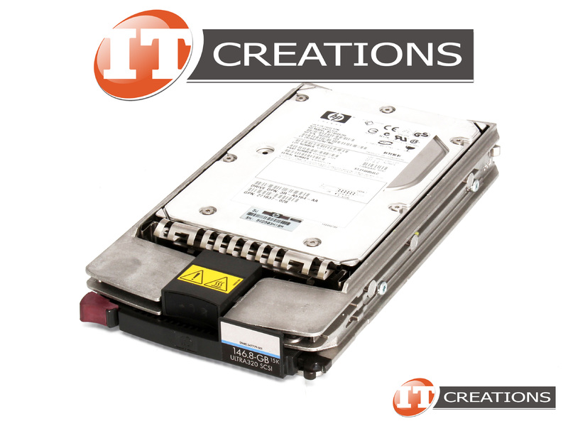 Disque Dur HP SAS 146.8 Go 15000 RPM - Modèle 404394-002, Occasion Fonctionnel