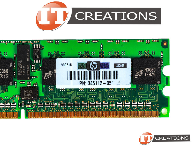 Mémoire RAM Serveur Enregistrée Micron 2 Go PC-3200R MT36VDDF25672Y DDR