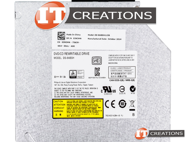 3N3MN DELL OPTICAL DRIVE DVD MULTI RECORDER DVD RW / CD RW ULTRA SPEED