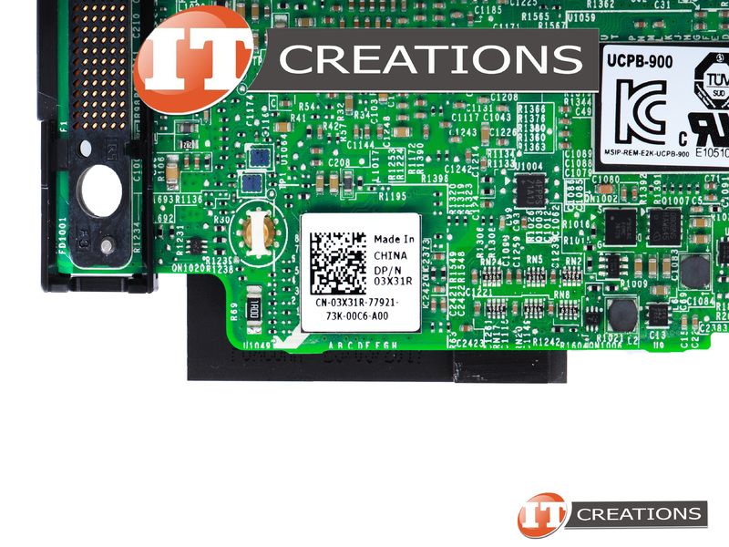 3X31R DELL PERC H730P MINIATURE 12GB/S SAS EIGHT PORT RAID CONTROLLER