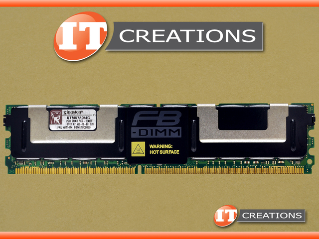 40T1474 IBM 2GB 2RX8 PC2 5300F FULLY BUFFERED ECC DDR2 667 MEMORY MODULES