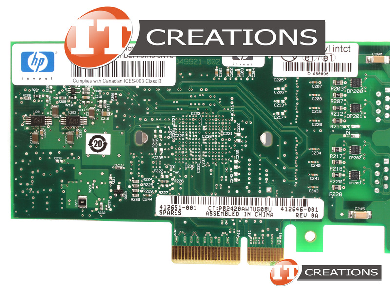 HP NC360T 412646-001 412651-001 PCI-E Dual Port Ethernet Adapter Half Height - Garland Computers - Foto 7