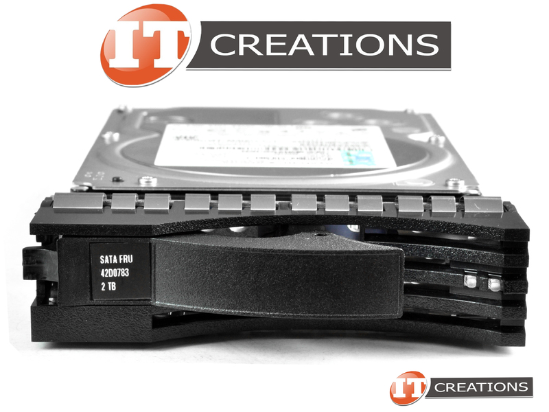 42D0783 IBM / HITACHI GLOBAL 2TB 2000GB 7.2K RPM SATA 3.5 INCH LARGE