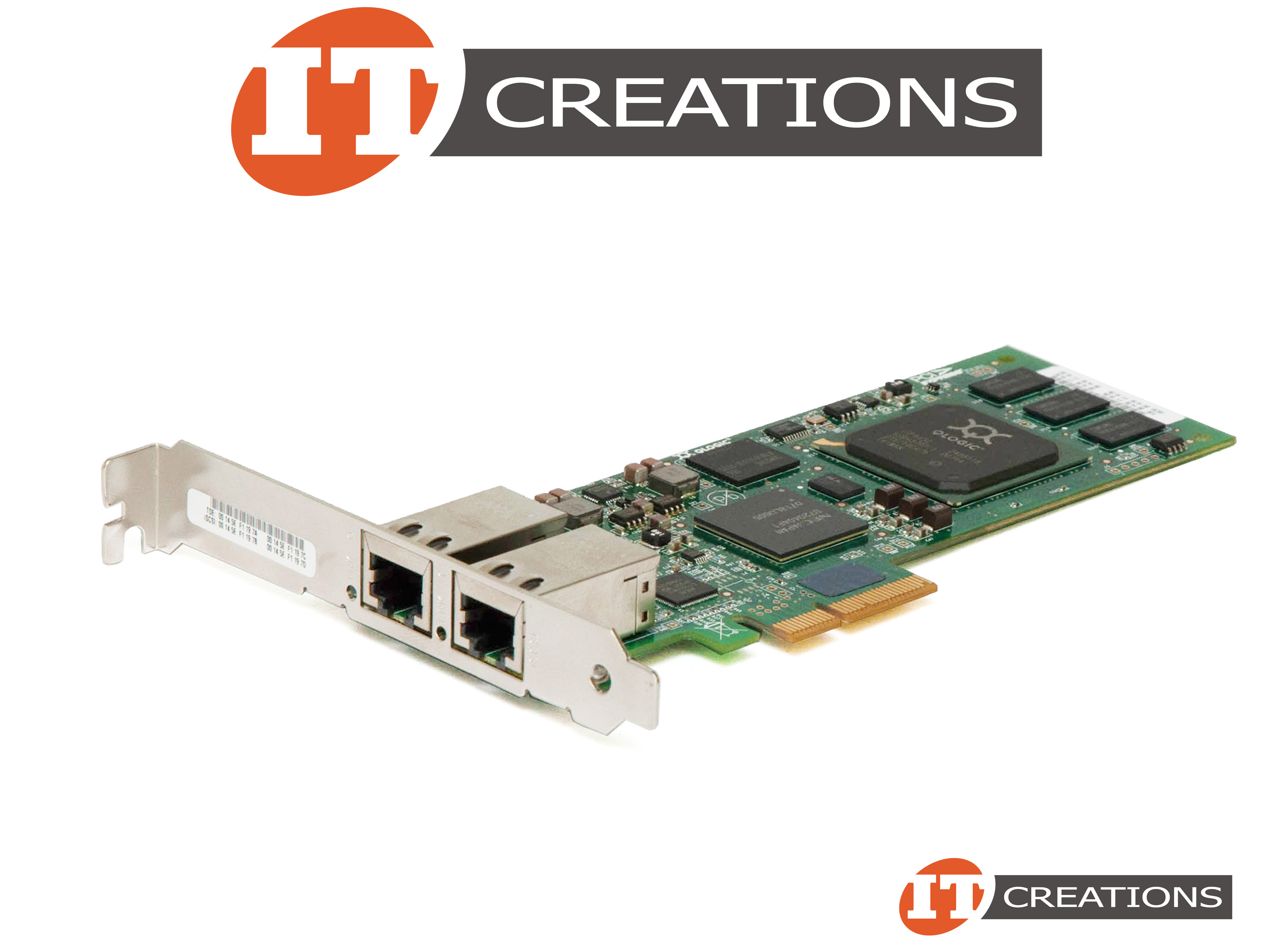 42C1771HIGH P IBM / QLOGIC QLE4062C HBA 1GBE 10 / 100MB/S PCIE X4 2