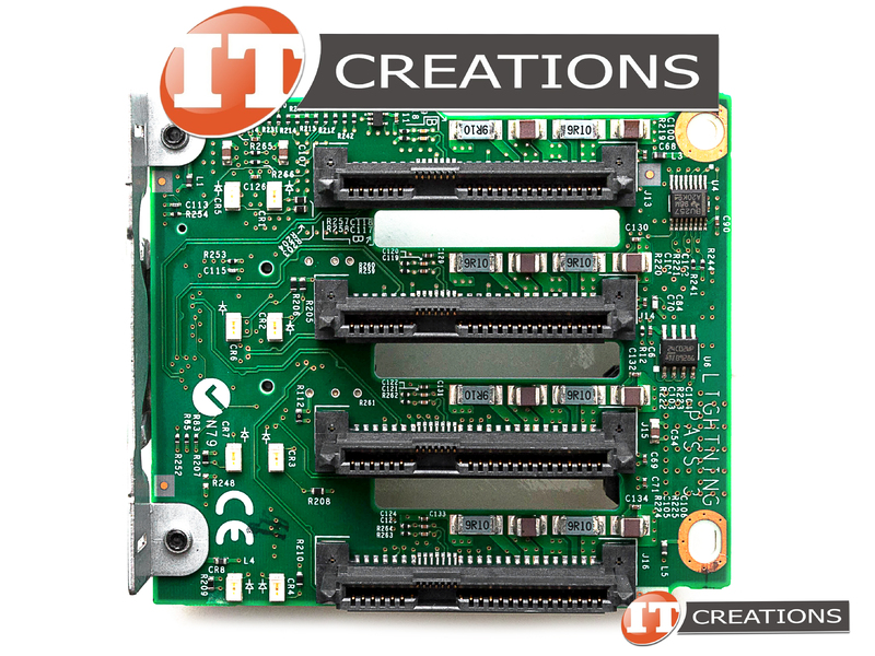 43V7070 IBM HARD DRIVE BACKPLANE 2.5 INCH SMALL FORM FACTOR SFF 4 BAY