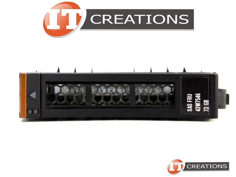 43W7546 Refurbished IBM 73GB 15K RPM SAS 2.5 INCH SMALL FORM FACTOR