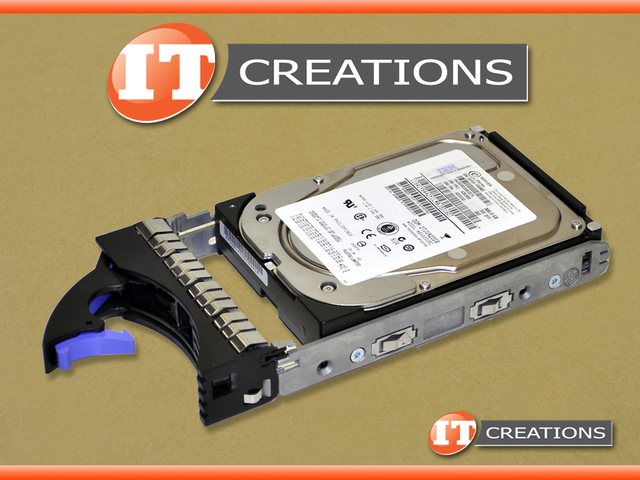 43X0805 IBM 300GB 15K RPM SAS 3.5 INCH HARD DRIVE WITH TRAY/CADDY