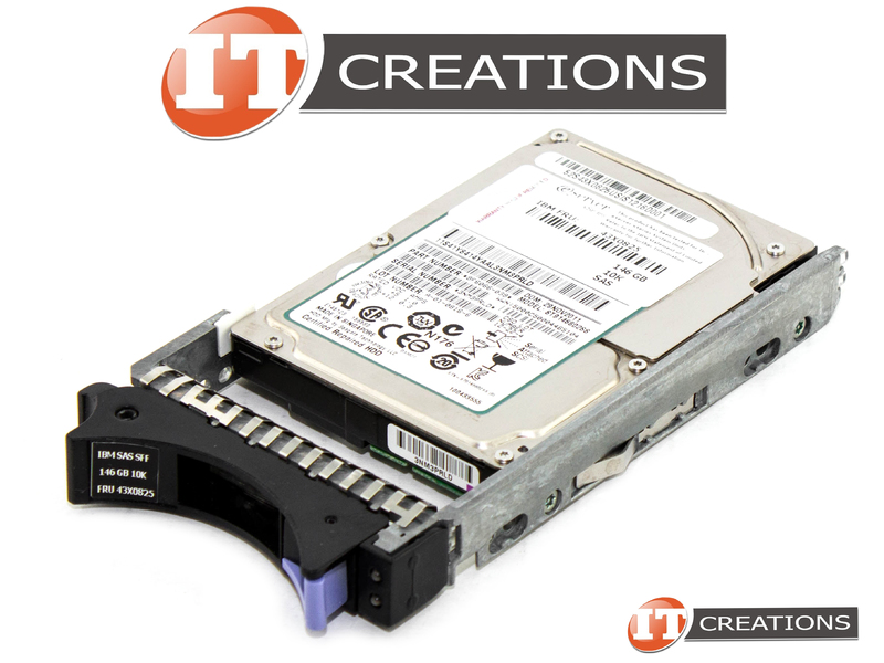 43X0825 Refurbished IBM / TOSHIBA 146GB 10K RPM SAS 2.5 INCH SMALL