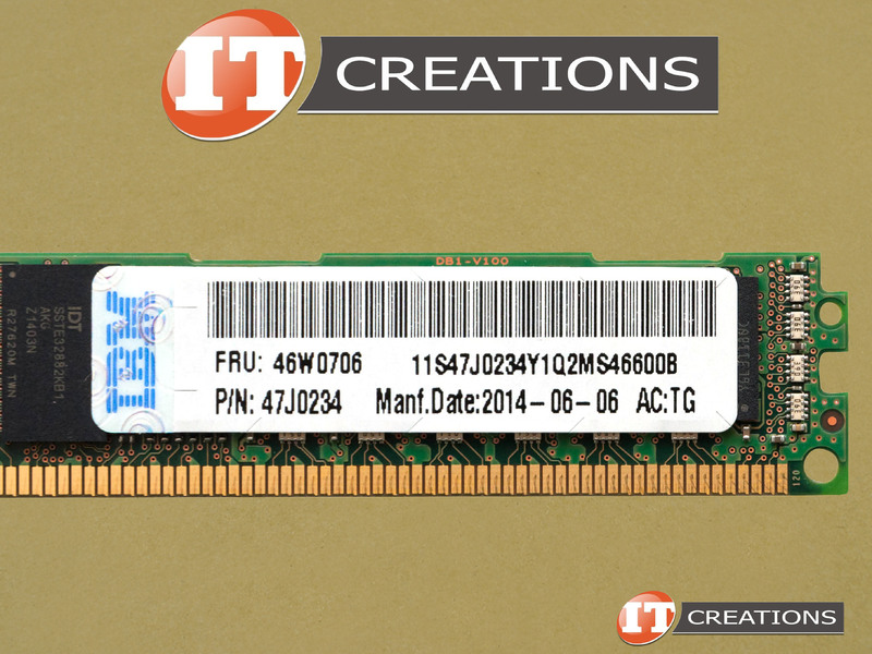 46W0706 LENOVO SK HYNIX 8GB PC3 14900R DDR3 1866 REGISTERED ECC 2RX8 