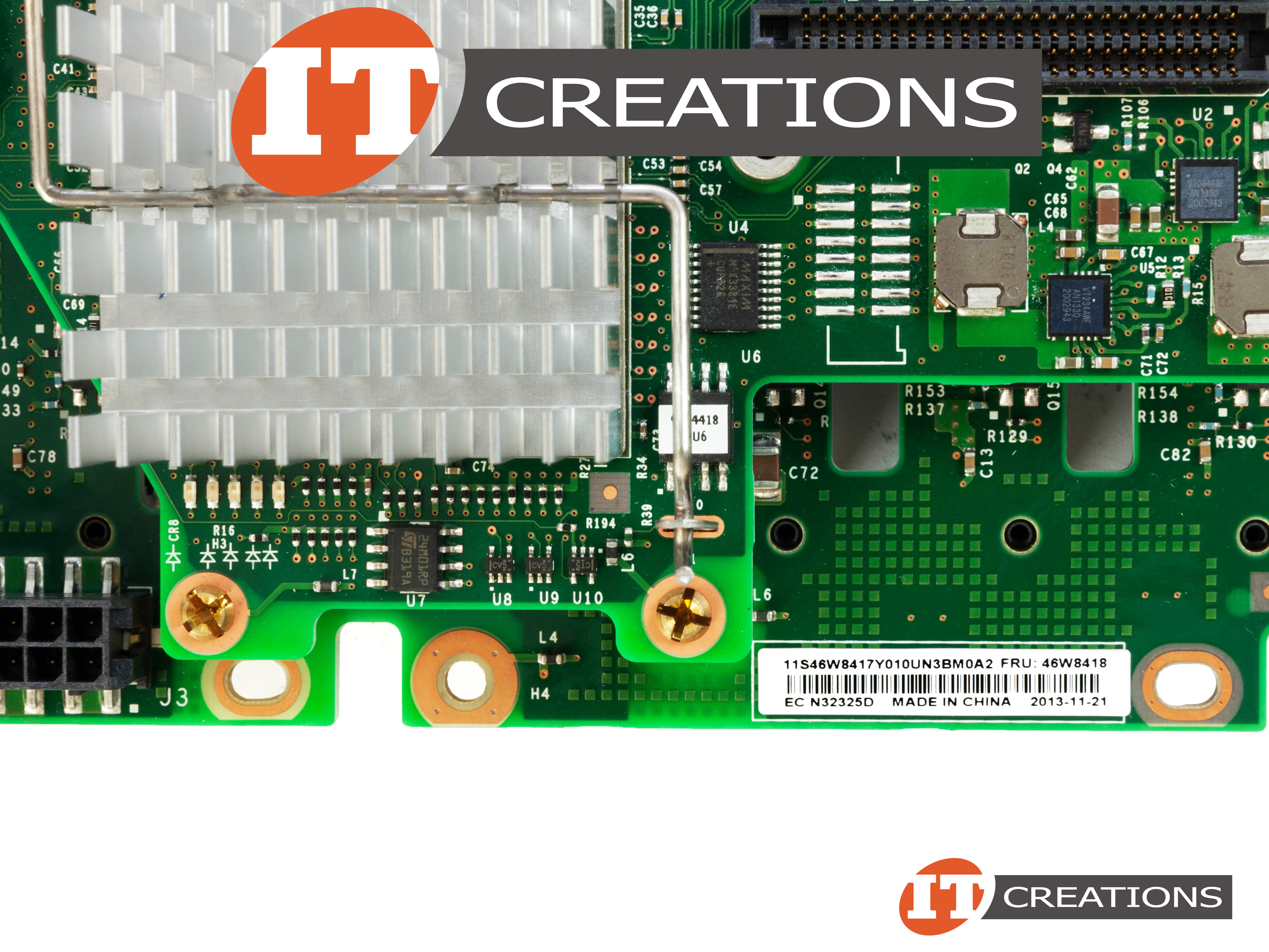 46W8418 IBM HARD DRIVE BACKPLANE 2.5 INCH SMALL FORM FACTOR SFF 8 BAY ...