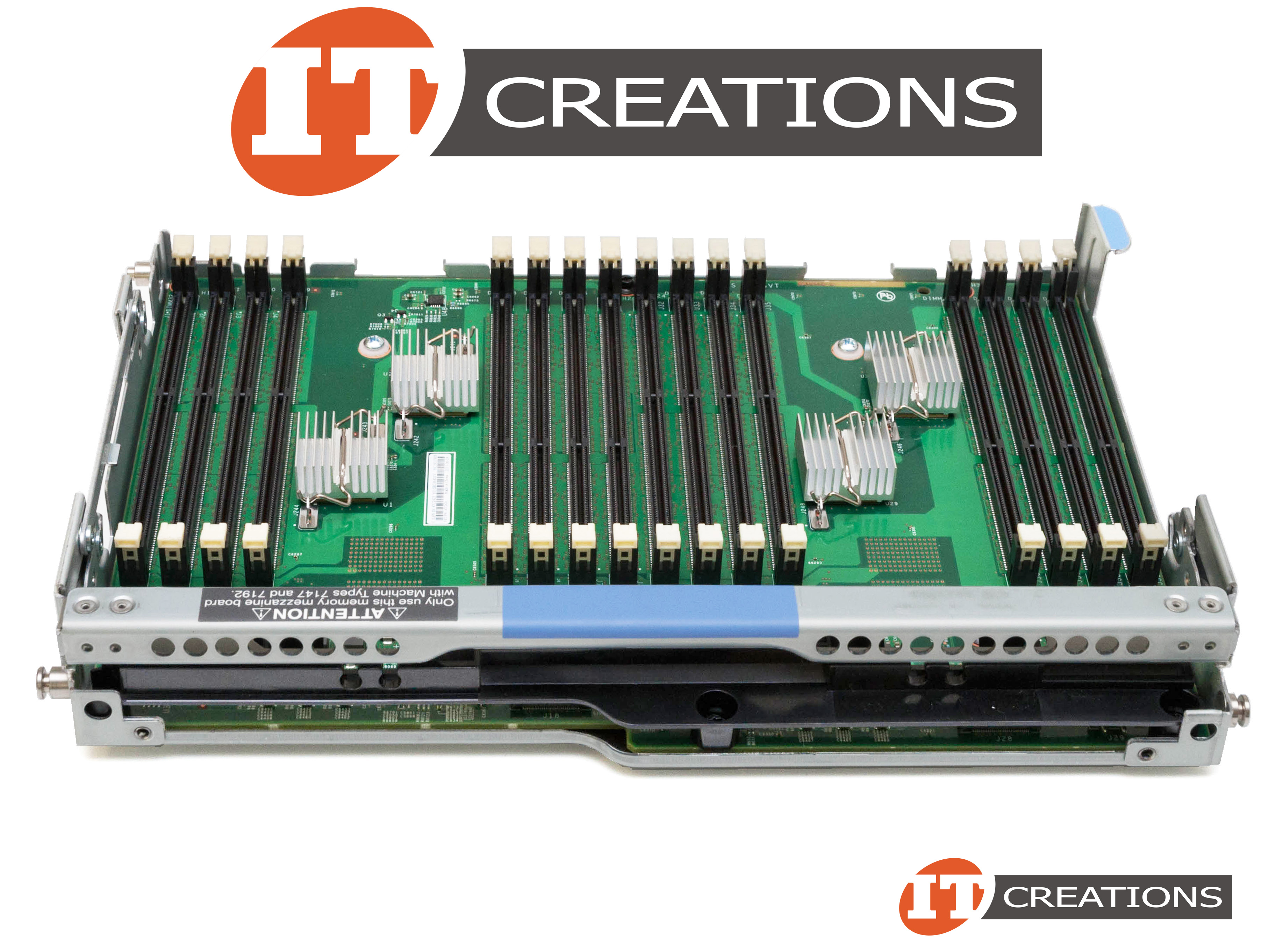 Memory Riser Card Ibm 47C2423 IBM MEMORY RISER BOARD FOR IBM SYSTEM X3690 X5 - NO MEMORY ...