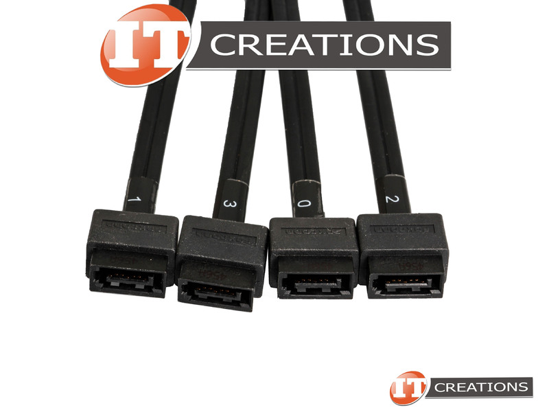 483508003 HP MINI SAS TO X4 SATA CABLE ASSEMBLY FOR HP Z440 / Z640 WORKSTATION 11.5 INCH ( 1