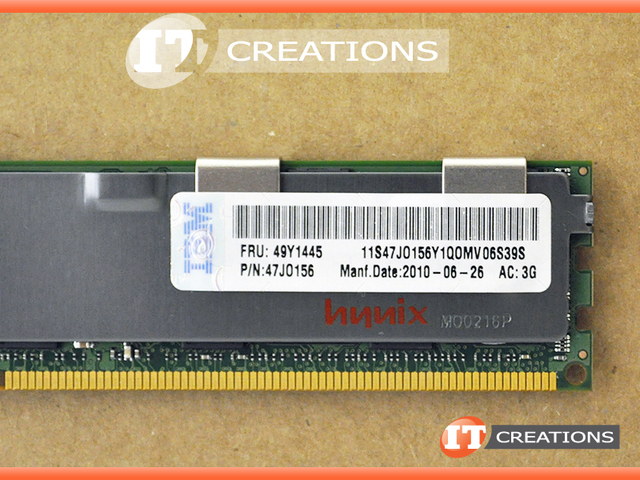 49Y1445 IBM 4GB PC3-10600r Registered ECC DDR3-1333 Memory