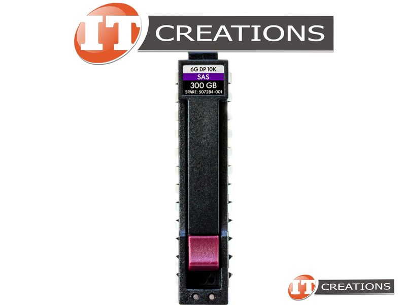 507127-B21 - Used - HP 300GB 10K RPM SAS 2.5 INCH SMALL FORM FACTOR SFF ...