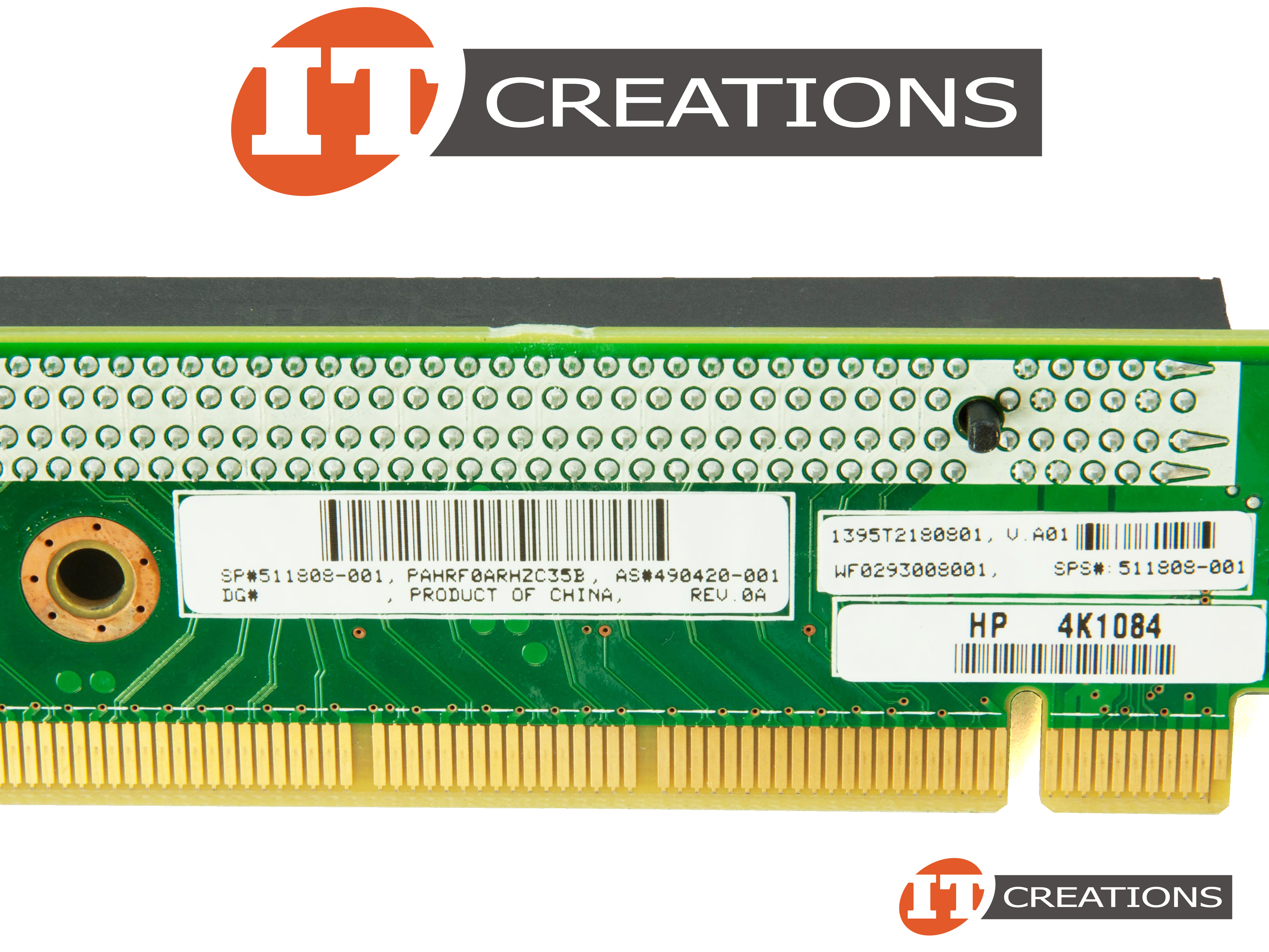 511808001 HP RISER CARD PCIE 2.0 X16 FOR HP PROLIANT DL120 G7 / DL160