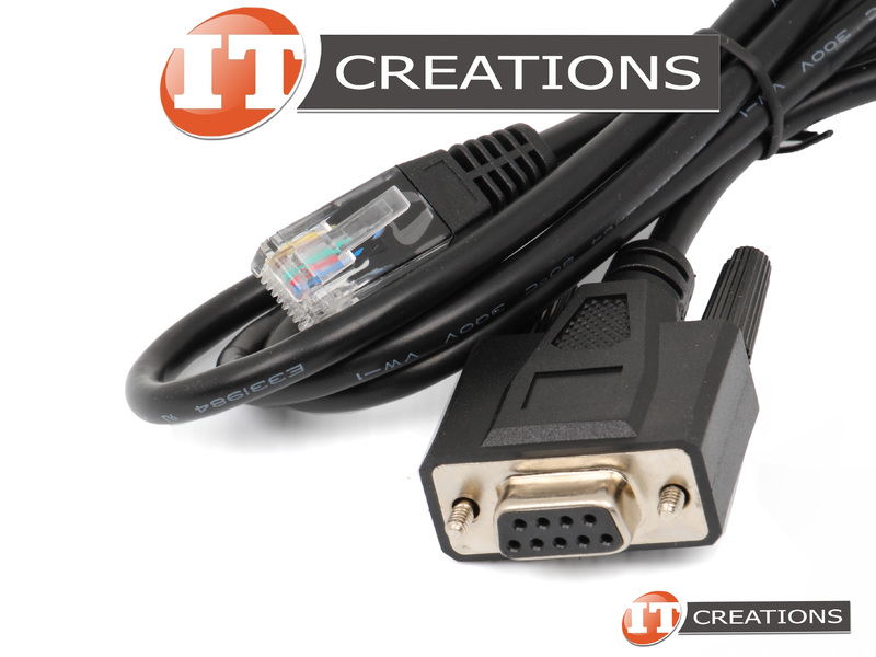 51883836 HP SERIAL PORT TO RJ45 5FT CABLE 59 INCH ( 55.5 IN ) 9 PIN