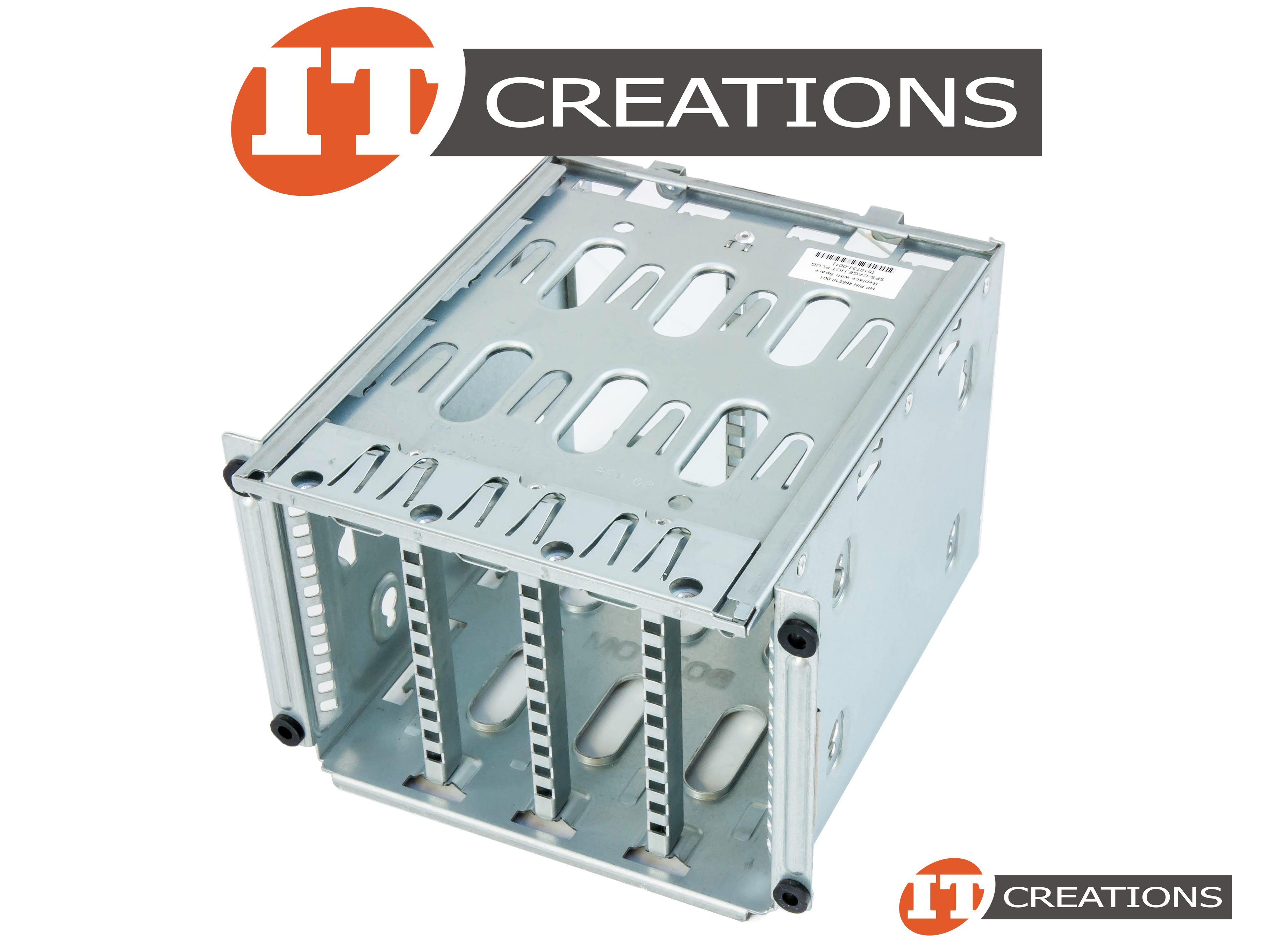 519733-001 HP HARD DRIVE CAGE 3.5 INCH LARGE FORM FACTOR LFF 4 BAY FOR ...