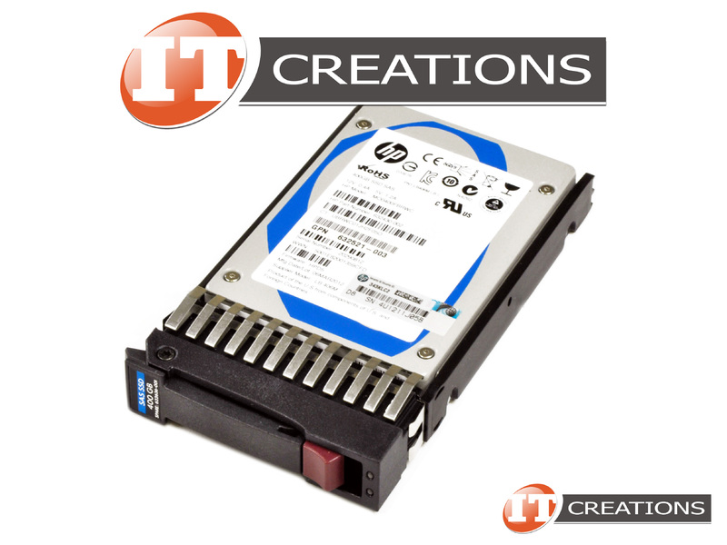 632636-001 HP 400GB SSD SAS 2.5 Inch Small Form Factor SFF Solid State ...