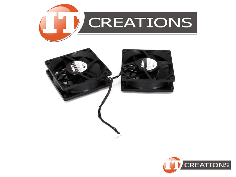 644315-001-2FAN HP Dual Rear FAN 12V DC 0.35a For HP Z620 / Z640 / Z820 ...
