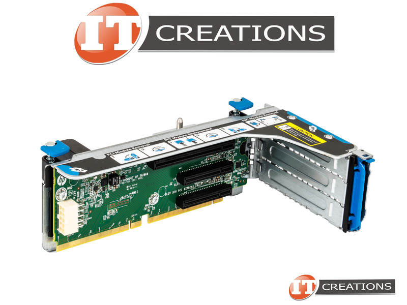 653206-B21 HP 3 SLOT PCIE RISER CARD AND CAGE ASSEMBLY FOR HP PROLIANT ...