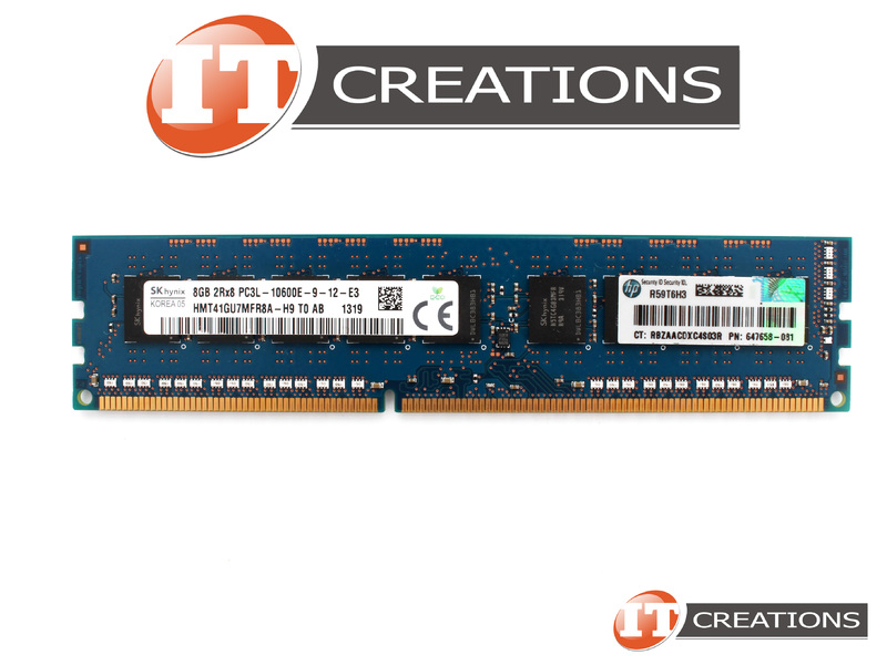 664696-001 HP / SK Hynix 8GB PC3L-10600e DDR3-1333