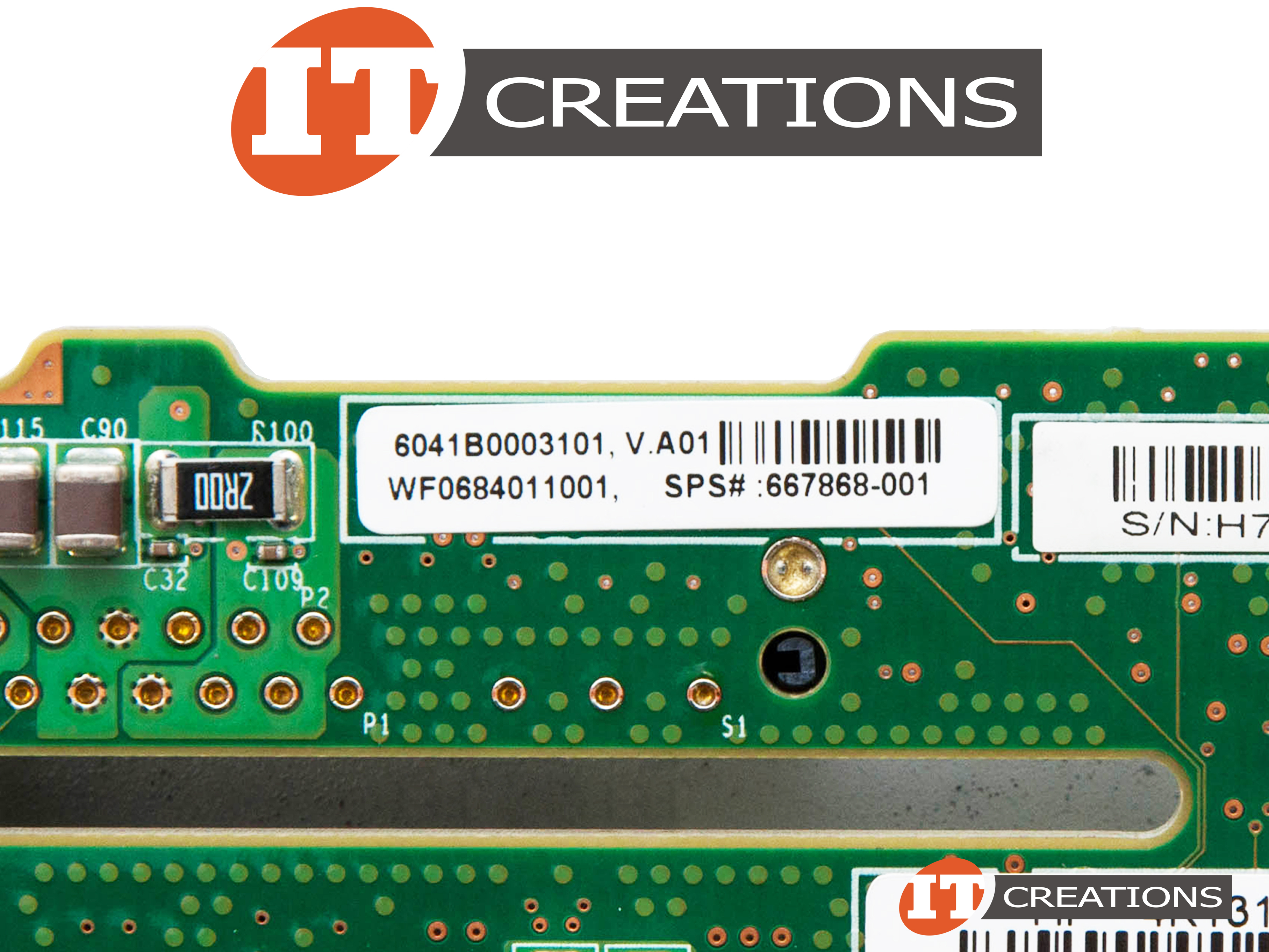 667868-001 HP Hard Drive Backplane 2.5 Inch Small Form Factor SFF 8 BAY ...