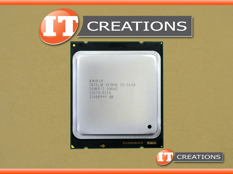 HP CPU INTEL XEON 6 CORE PROCESSOR E5-2640 2.50GHZ 15MB SMART CACHE 7.2  GT/S QPI TDP 95W (683617-001)