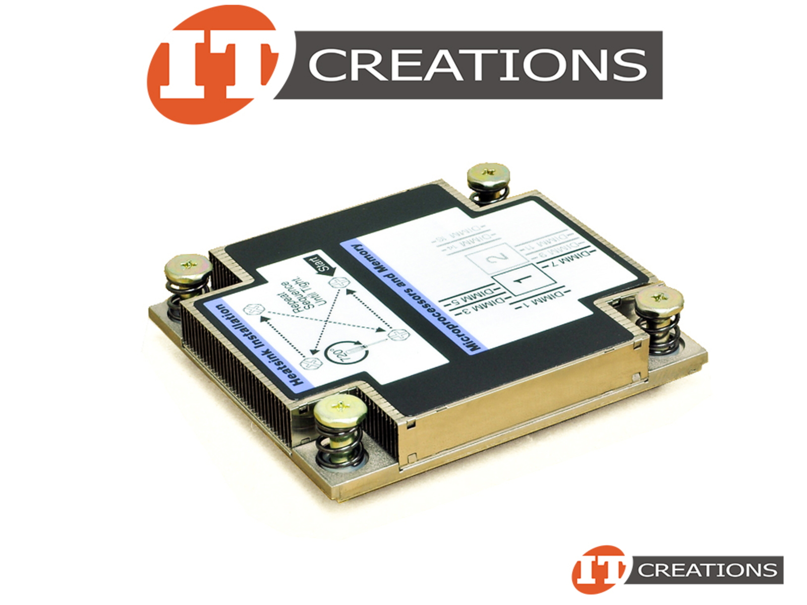 68Y8695 IBM HEATSINK FOR IBM BLADECENTER HS23 - ALUMINUM SCREW DOWN