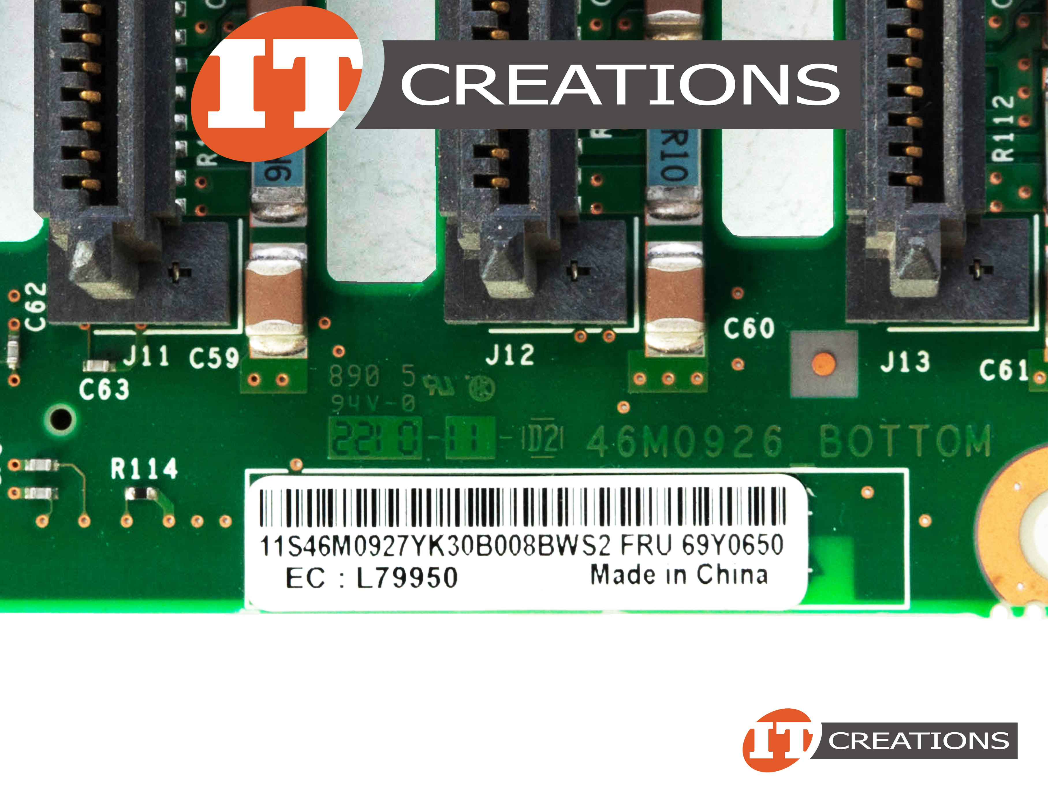BACKPLANE IBM 69Y0650 Backplane 8x SAS/SATA Système X3400 M3 EUR 70,58