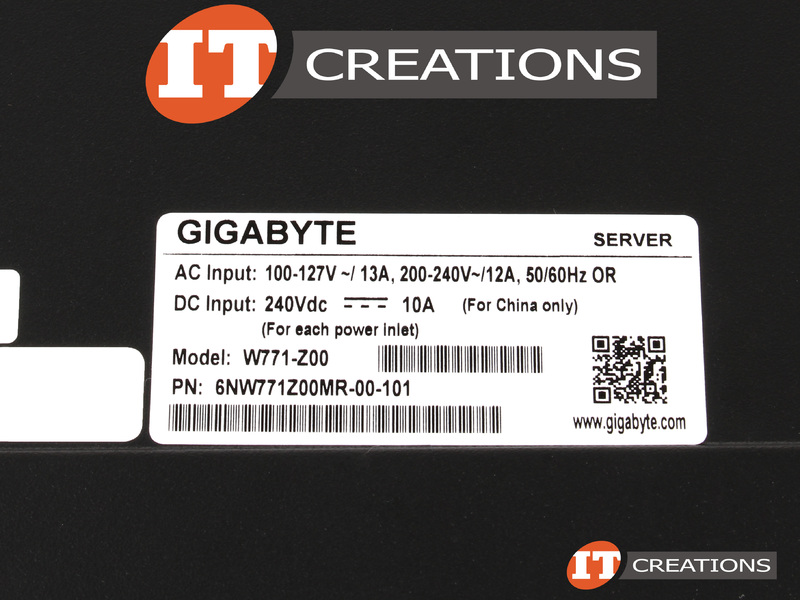 6NW771Z00MR00101NEW New GIGABYTE W771Z00 TOWER 3.5 INCH LFF 4