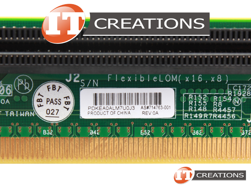 714763-001 HP Flexible LOM PCI-E X16 Riser Card For HP Proliant Sl210t ...