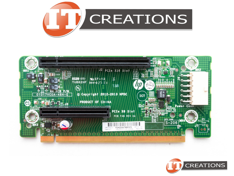 716077-001 HP 2U PCI-E X24 RISER CARD FOR HP SL2500 SCALABLE SYSTEM /  PROLIANT SL210T G8 - ( 1 ) PCI-E X16 SLOT ( 1 ) ONE PCI-E X8 SLOT ( 1 )