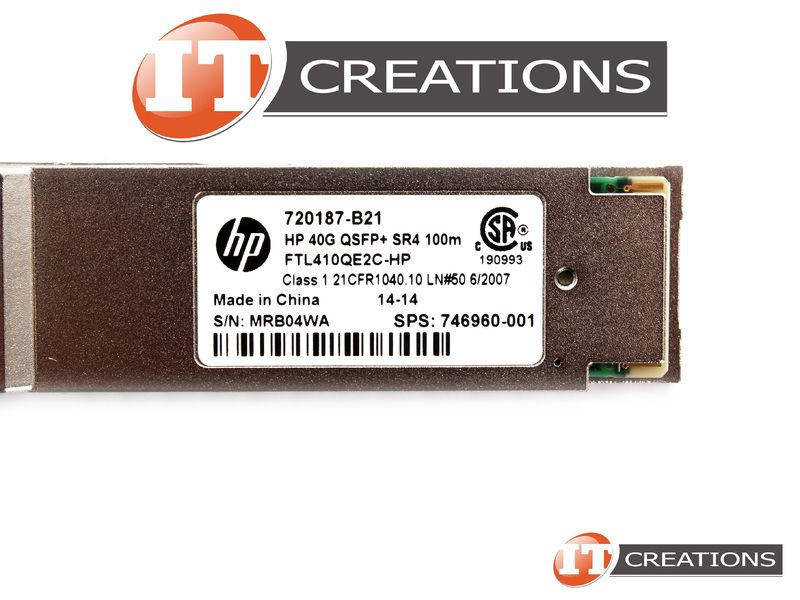 720187-b21-hp-40gb-quad-small-form-factor-pluggable-plus-qsfp-100m-sr4