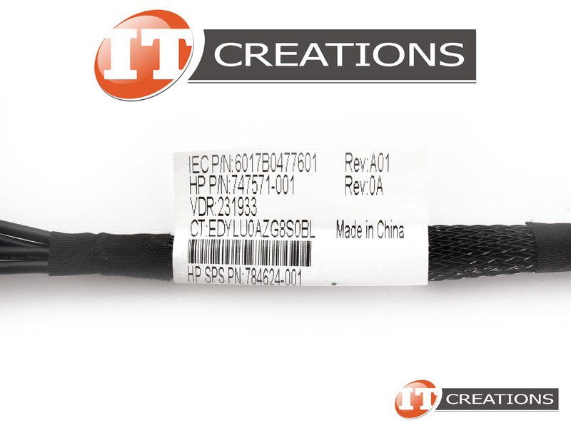 747571-001 HP HARD DRIVE BACKPLANE POWER CABLE FOR HPE PROLIANT DL380 ...