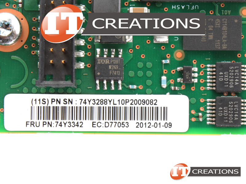 74Y3342 IBM SAS SFF CONTROLLER FOR IBM POWER 720 - FOR SPLIT BACKPLANE ...