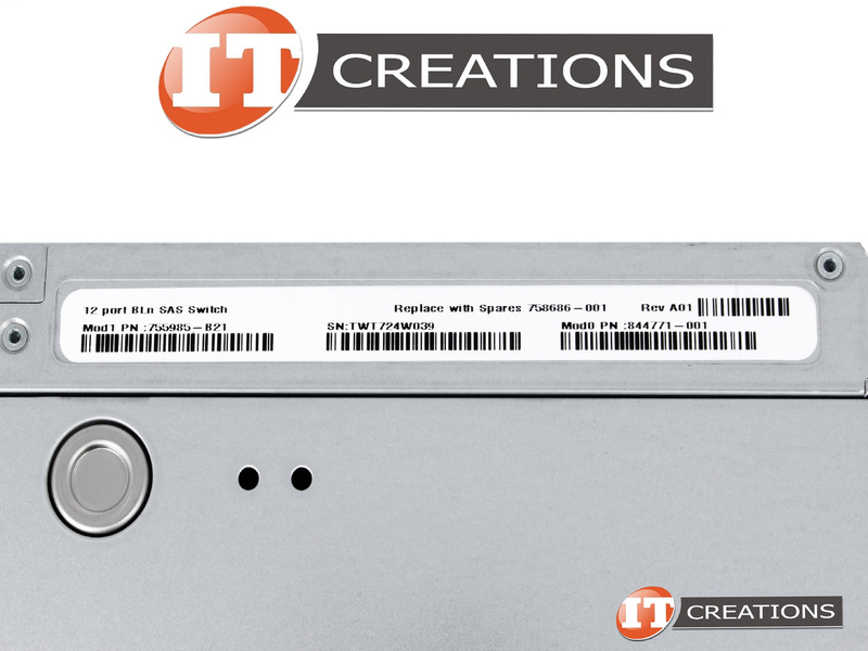 758686-001 HP 12GB SAS Connection Switch Module For HPE