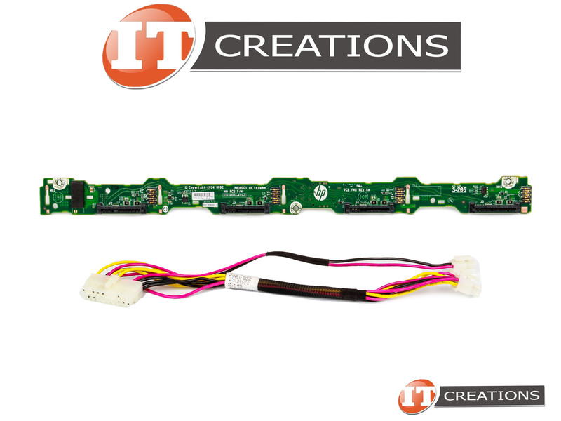 779108-001 HP Hard Drive Backplane 4 LFF AND Power Cable Assembly For ...