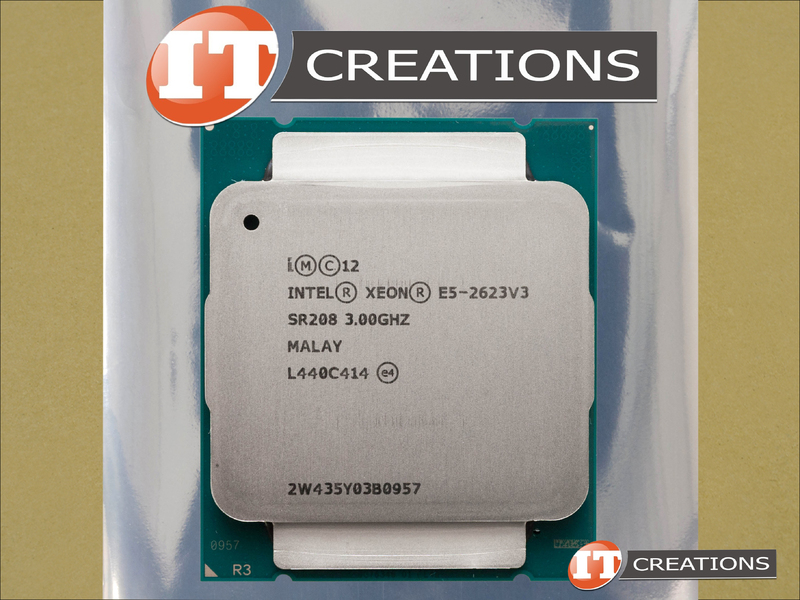 HP CPU INTEL XEON QUAD CORE PROCESSOR E5-2623V3 3GHZ 10MB SMART CACHE 8  GT/S QPI TDP 105W (790093-001)